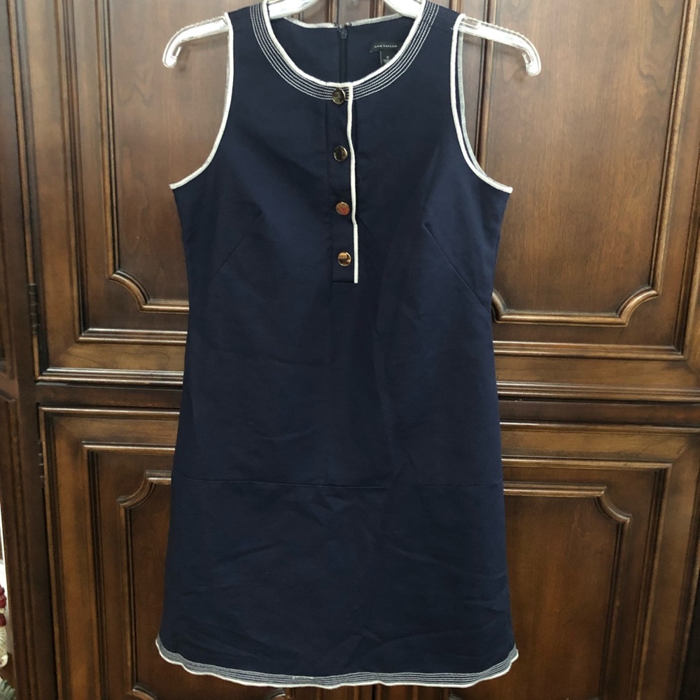 Ann Taylor Navy Dress